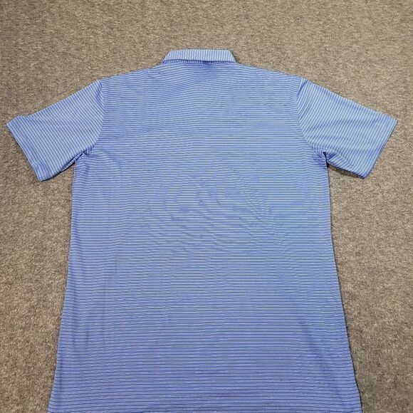 Peter Millar Mexican Desert Mens Golf Polo Shirt Sz M Blue Cactus LCCA Club Logo - Picture 2 of 10